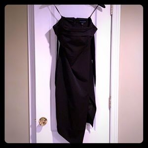 Strapless dress with arm ties